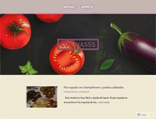 Tablet Screenshot of cocinasss.com